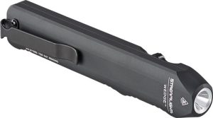 White EDC Black Pocket Clip Light - Streamlight Wedge Carry