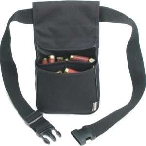 Drymate Nylon Black Shell Bag with Belt - Clay Target Shooting Accessory