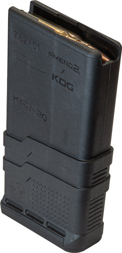 Amend2/KDG SCAR Magazine 7.62x 20-Round Black - NATO/.308