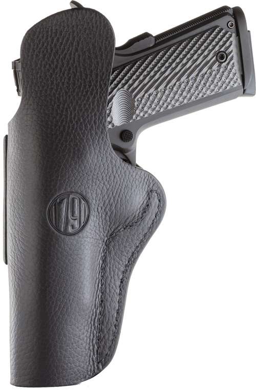 1791 Smooth Concealment Holster IWB for 1911 3-4" - Black