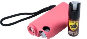 Guard Dog Olympian 3-in-1 Pink Stun Gun Light Pepper Spray