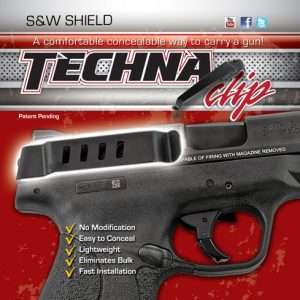 CLIP S&W SHIELD 9 & 40 RIGHT - Gun Retention Accessory