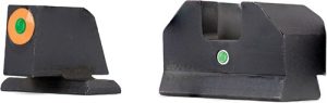 XS F8 NGT SGT SET SIG/SPRGFLD Tritium-Powered Sights Colored Front Sight Ring Easy Installation Wide Rear Sight Gap Fits Sig P Series
