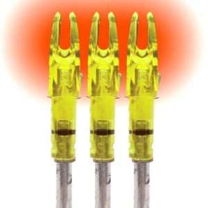 Lumenok Lighted Nock - HD Orange 3PK Archery Accessory