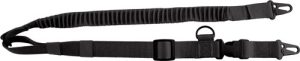 SHOCK WEBBING ADJ 37-58" BLACK Sling - Durable, Ambidextrous, Quick-Release