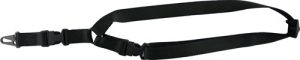 US Tactical S1 Single Point Sling - Black, Easy On/Off Buckle