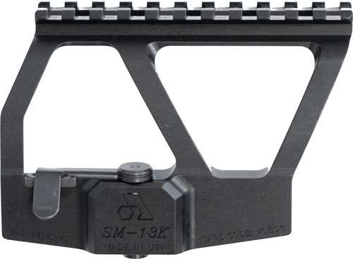 5" Picatinny Rail AKS-74 Black - Arsenal Scope Mount SM-13K