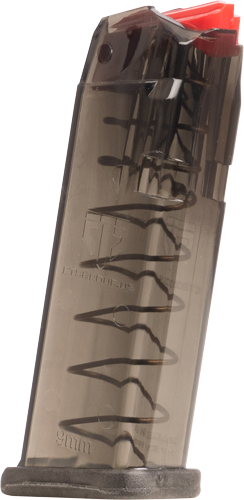 ETS Glock 9mm Magazine | 15-Round Carbon Smoke Polymer