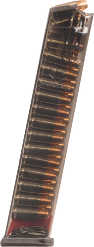 ETS Glock 9mm Magazine | 27-Round Carbon Smoke Fit