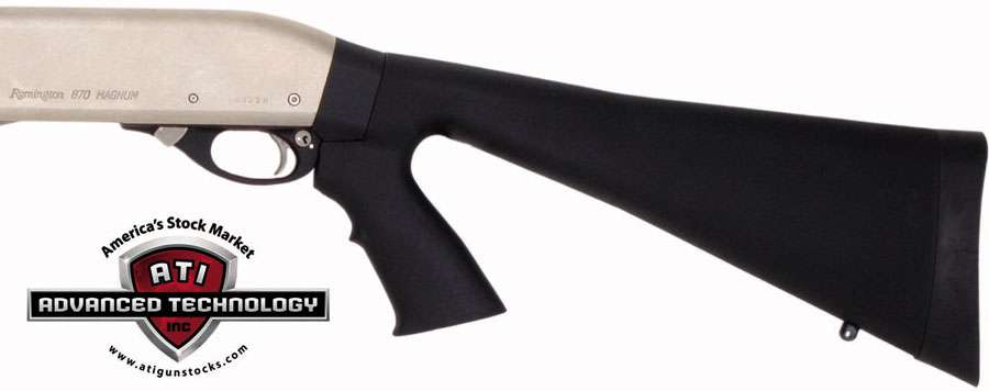 Adv. Tech. Buttstock w/Pistol - Shotgun Stock Grip Upgrade