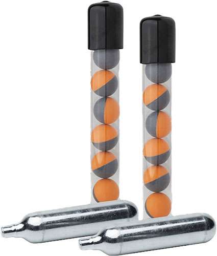 14 Live/2 CO2 Cartridges .68 - Self-Defense Tool