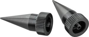 Accu-Tac SR5/BR4 Steel Black Bipod Spike Feet Set