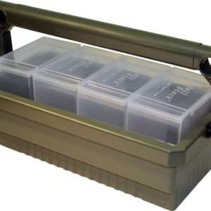 MTM Shotshell Box Caddy with 4 - Shotgun Sports Essential
