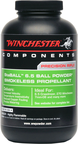 Winchester Powder Staball 6.5 - 1lb Can, 10 Cans/Case
