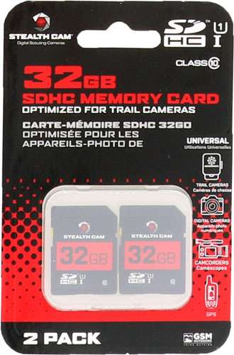 32GB 2PK Class 10 Memory Card - Fast & Reliable Storage