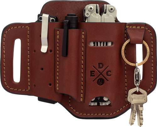 Small Flex Multitool Chestnut, Lightweight Easy Slide EDC Essentials