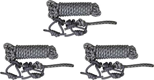 Summit Life Line 30' Safety, Double Prusik Knot, 3-Pack