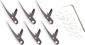 Levi Morgan Curved 125gr 6-Pack Replacement Blades