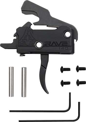 3.5LB AR-15 Trigger Rave 140 SST with Anti-Walk Pins