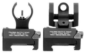 Troy Battlesight Set Micro - Black, Low-Profile Design