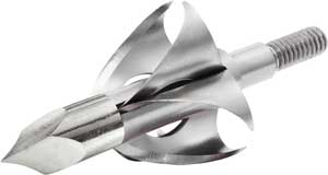 100g 7/8" Cut 3/PK Silver Broadhead for Archery