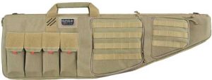 GPS Tactical AR Case 42" Tan with External Handgun Holder