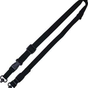 QD Push Button Padded Black Sling - Tac Shield Warrior