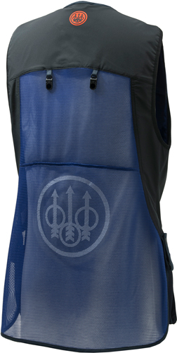 Large Blue Total Eclipse Shooting Vest for Men