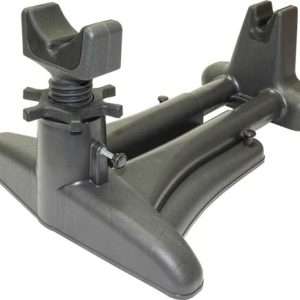 Adjustable Gray Rifle Rest for Precision Shooting