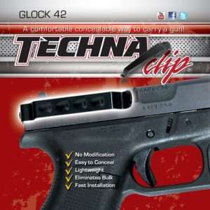 Glock 42 Clip Right/Left - Secure, Durable, Easy Install