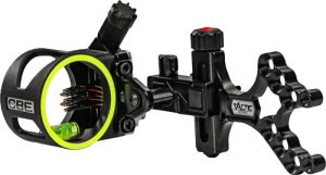 CBE Bow Sight Tactic Micro .019 5-Pin Ambidextrous - Lightweight at 9.1oz