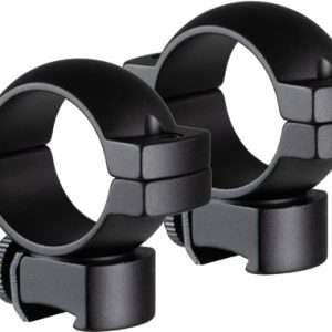 Truglo 1" Medium Matte Rings for Rimfire/Airguns