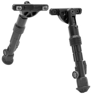MATTE BLACK CENTER HEIGHT 5.7"-8" BIPOD RECON FLEX M-LOK