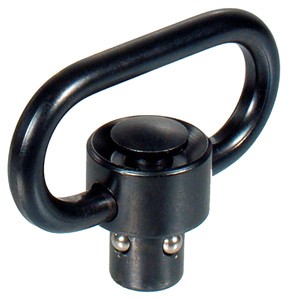 1.38" Black UTG Swivel QD Push Button Sling Swivel