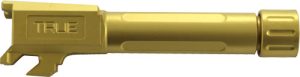 True Precision SF Hellcat Barrel - Threaded Gold Tin Finish