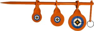 Do-All Steel Target Triple .22 Caliber Tree Spinner - Premium Quality Target