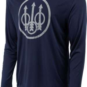 Beretta T-shirt LS Vintage Navy Blue Large