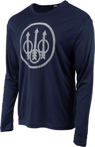 Beretta T-shirt LS Vintage Navy Blue Large
