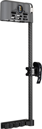 4-Arrow Gun Metal RH Quiver Airlock - Lightweight Durable Storage