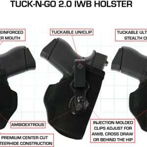 Galco Tuck-N-Go ITP Holster for SIG P290 - Premium Leather, Ambidextrous