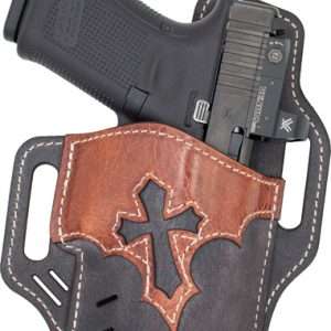 VersaCarry Arc Angel Vintage OWB Holster Grey/Tan Size 4