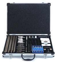 DAC DLX Universal Cleaning Kit with 61 Pieces Aluminum Case