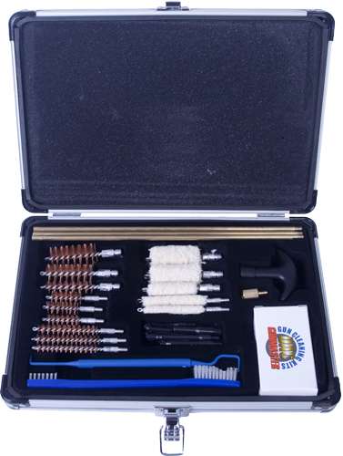 Gunmaster .22 Caliber Cleaning Kit Aluminum Case