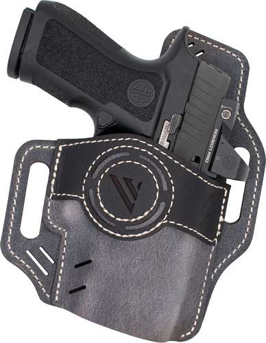 Grey Base Black Patch Size 2 OWB Holster - Versacarry Luna