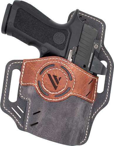 Versacarry Luna Vintage OWB Holster Grey/Tan Size 2