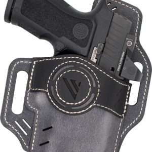 Grey Base Black Patch Size 4 OWB Holster - Versacarry Luna