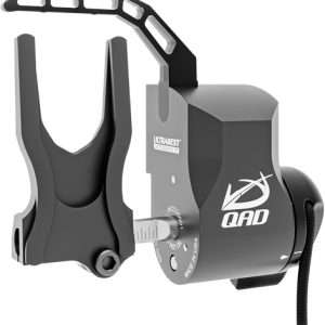 BLACK LH QAD Arrow Rest Integrate R2 - Left Hand Archery Accessory