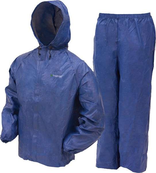 Frogg Toggs Men's Rain Suit - Royal Blue, Medium, Ultra-Lightweight