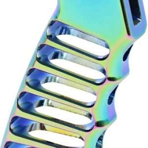Guntec Ult Light Skeletonized Grip Rainbow PVD Coated
