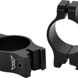 Warne Vapor 1" Low Matte Rings for 3/8-11mm Dovetail Rails